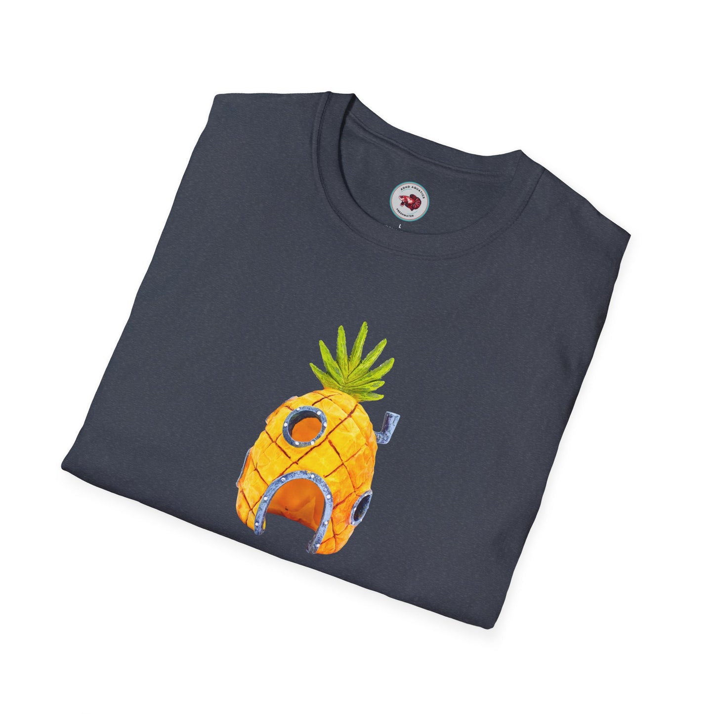 That Dreaded Pineapple Is At It Again Unisex Softstyle T-Shirt by ADHD Aquatics