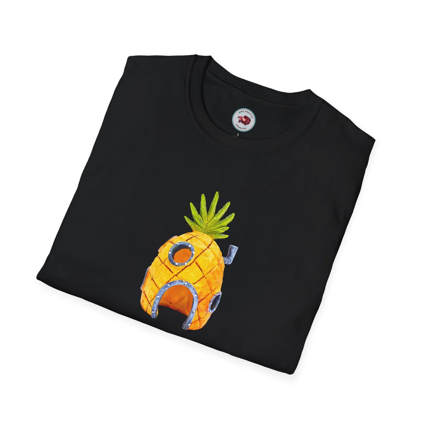 That Dreaded Pineapple Is At It Again Unisex Softstyle T-Shirt by ADHD Aquatics