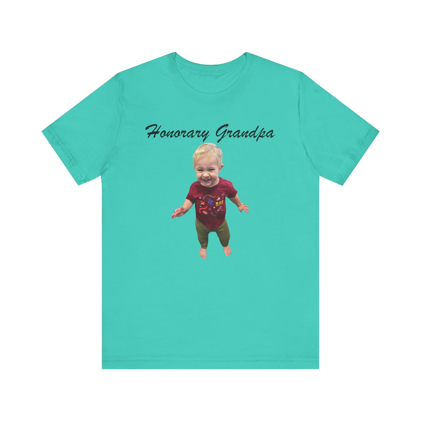 Honorary Grandpa - Unisex Jersey Short Sleeve Tee