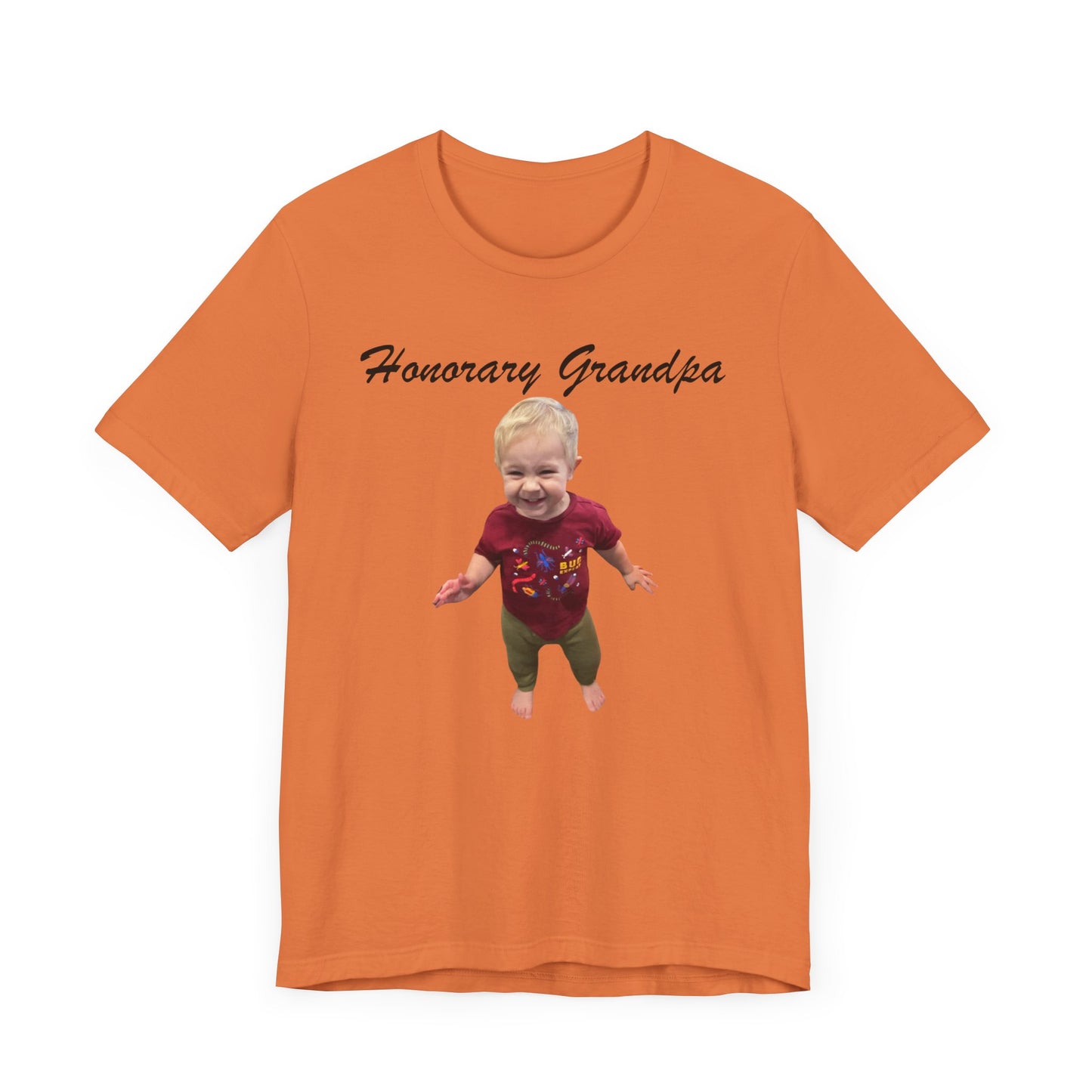 Honorary Grandpa - Unisex Jersey Short Sleeve Tee