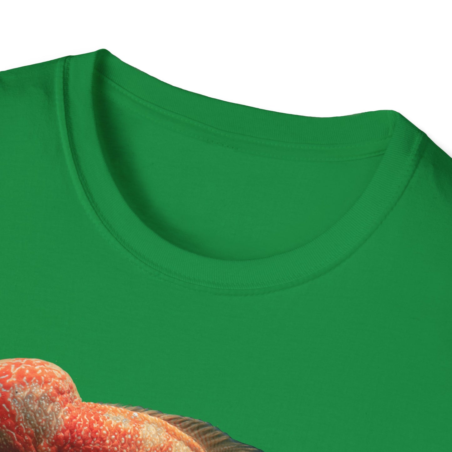 Flowerhorn Wise Guy Unisex Softstyle T-Shirt by ADHD Aquatics