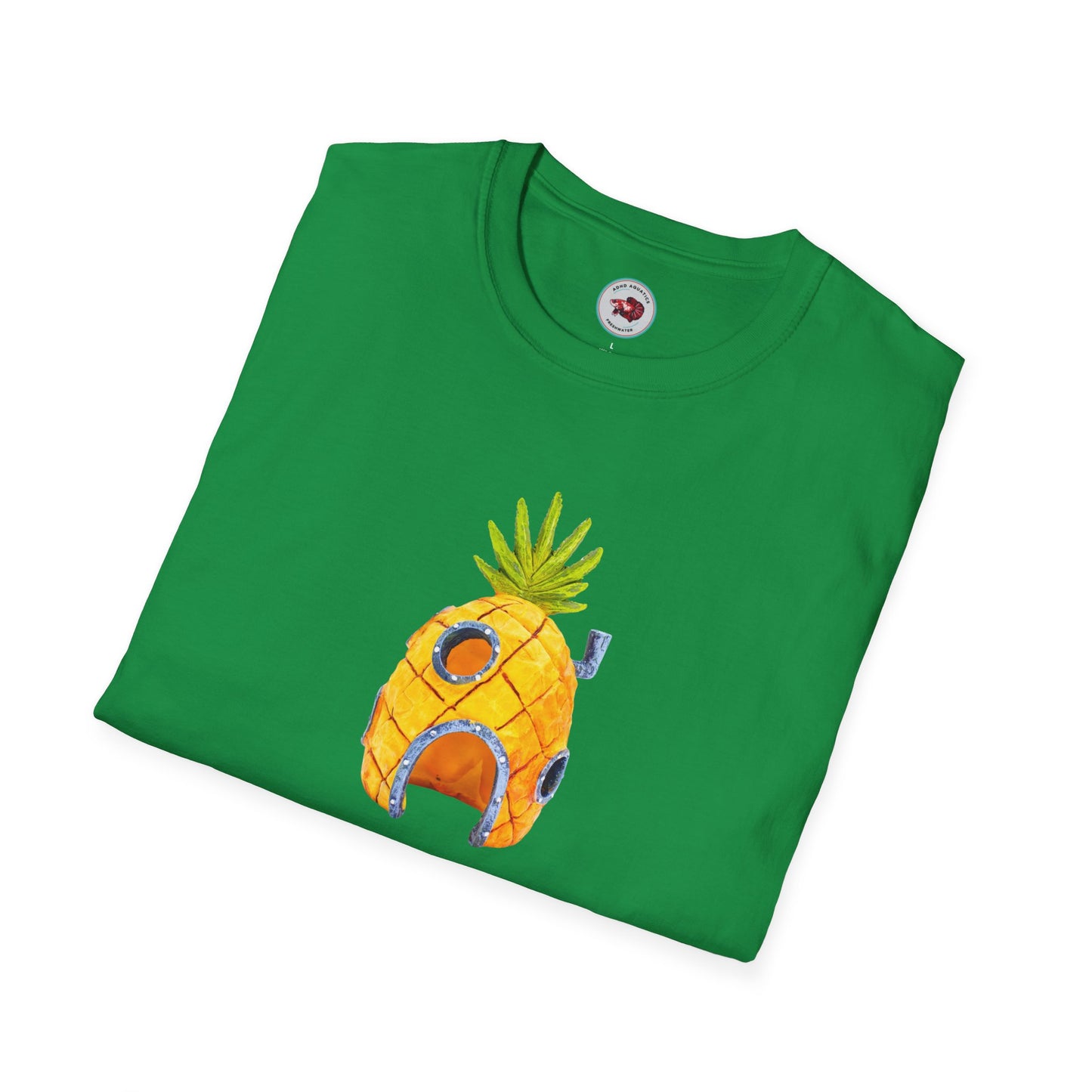 That Dreaded Pineapple Is At It Again Unisex Softstyle T-Shirt by ADHD Aquatics