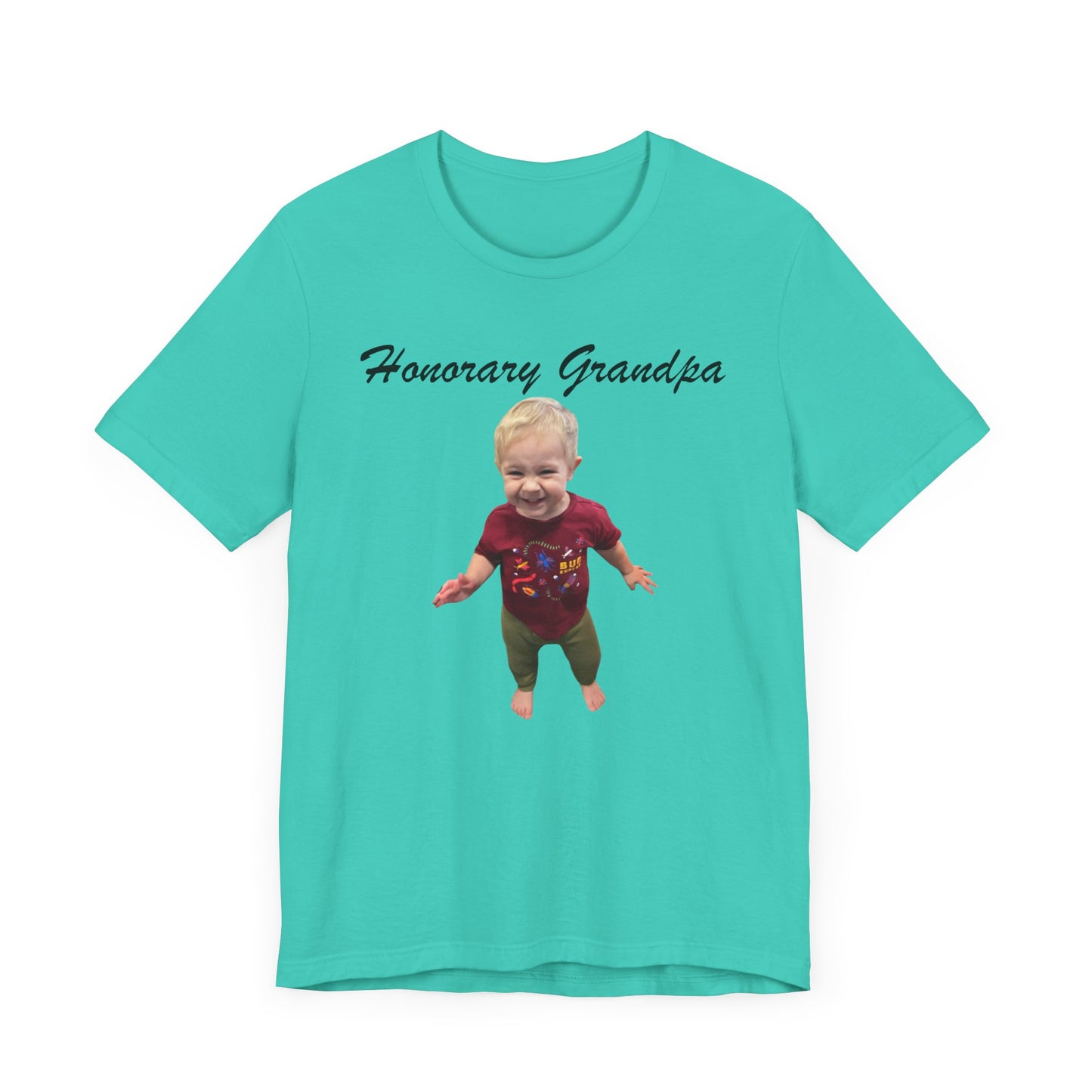 Honorary Grandpa - Unisex Jersey Short Sleeve Tee